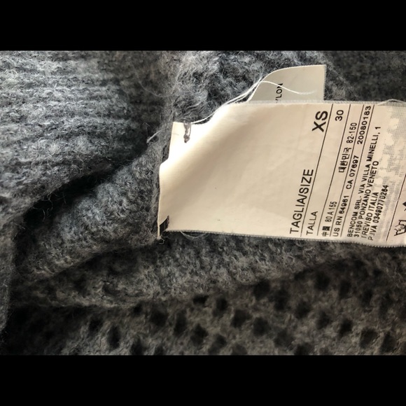 Grey Knit Sweater - Picture 6 of 6